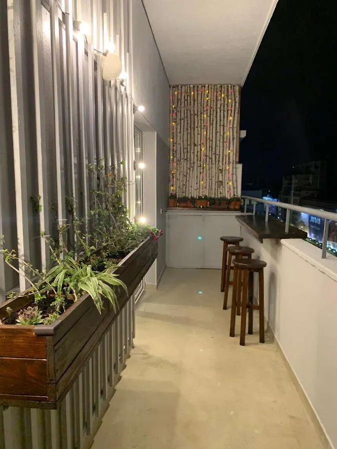 Garden In The Sky Of Bucharest Apartment